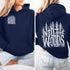 Embrace your inner wanderer with the Into The Woods hoodie, designed for those who hear the call of the wild.